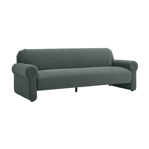 Keelee Grey 84 Inch Velvet Sofa image