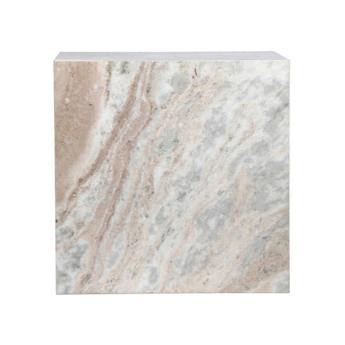 Keira Marble Side Table - Home And Beyond