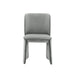 Kinsley Grey Velvet Dining Chair - Home And Beyond