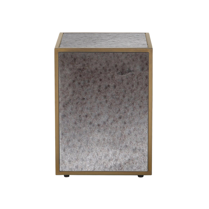 Lana Mirrored Side Table - Home And Beyond