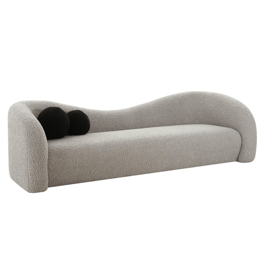 Leonie Grey Faux Shearling Sofa image