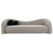 Leonie Grey Faux Shearling Sofa - Home And Beyond