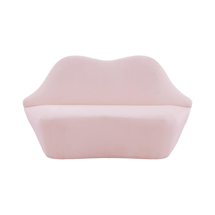 Lips Blush Velvet Settee image