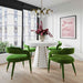 Lucia Green Velvet Dining Chair - Home And Beyond