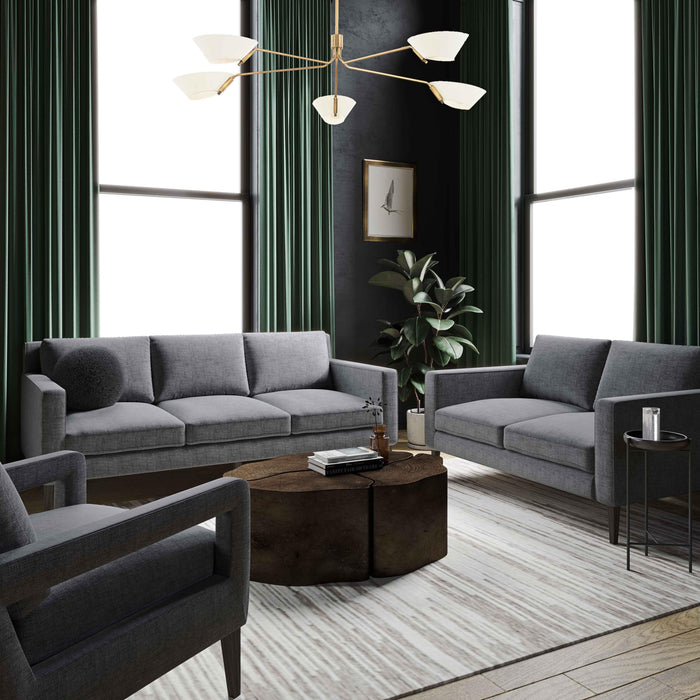 Luna Gray Sofa - Home And Beyond