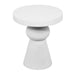 Lupita White Side Table - Home And Beyond