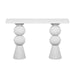 Lupita White Console Table - Home And Beyond