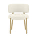 Margaret Cream Boucle Dining Chair - Home And Beyond