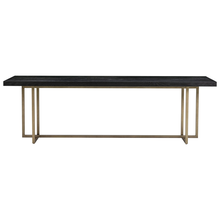 Mason Black 95" Dining Table - Home And Beyond