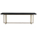 Mason Black 95" Dining Table - Home And Beyond