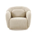 Misty Cream Boucle Accent Chair - Home And Beyond