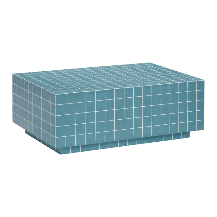 Mixie Blue Tile Indoor / Outdoor Coffee Table image