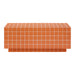 Mixie Brick Orange Tile Indoor / Outdoor Coffee Table - Home And Beyond