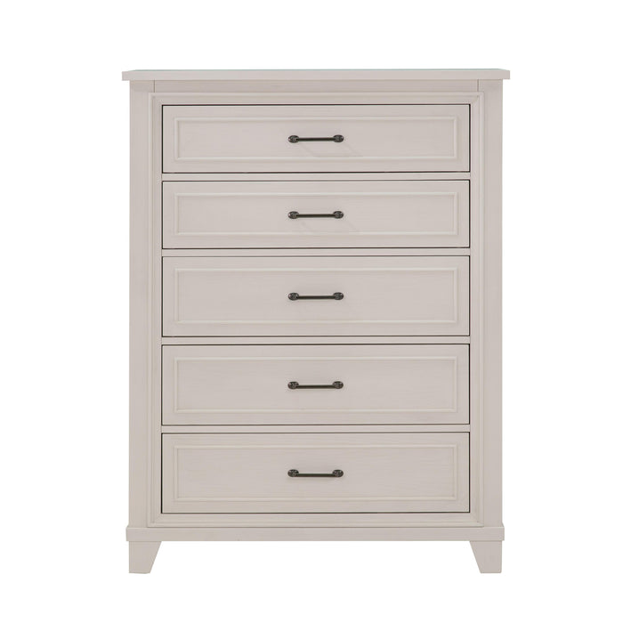 Montauk Weathered White Chest - Home And Beyond