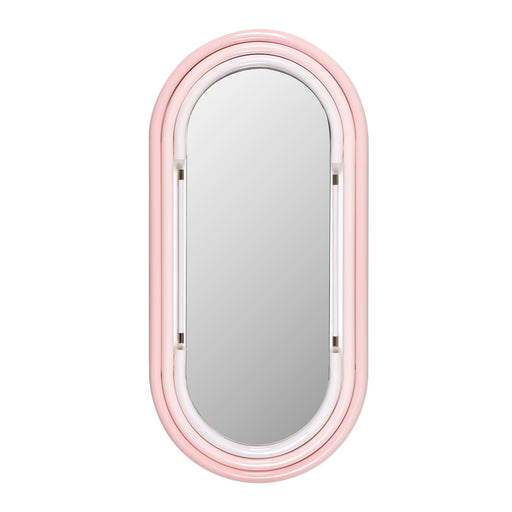 Neon Large Wall Mirror in Pink image