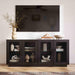 Nolan Black Wood Media Console - Home And Beyond