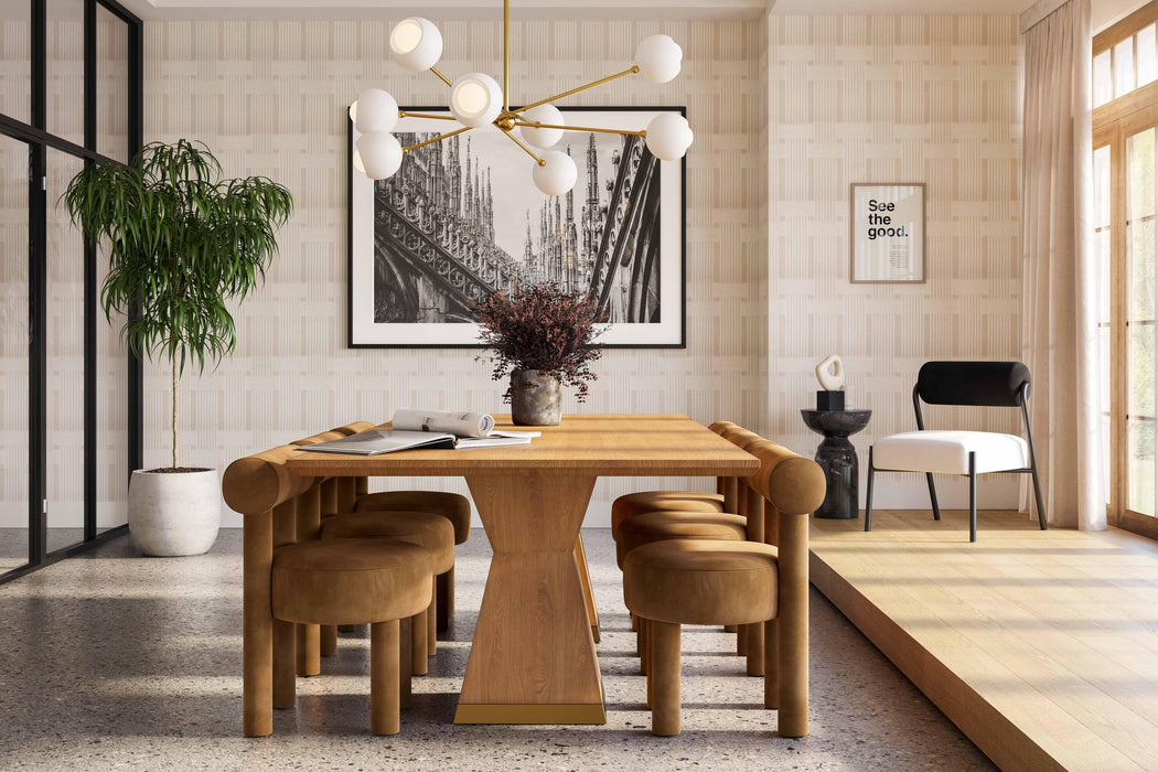 Nolan Natural Wood Dining Table - Home And Beyond