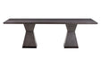 Nolan Black Wood Dining Table - Home And Beyond