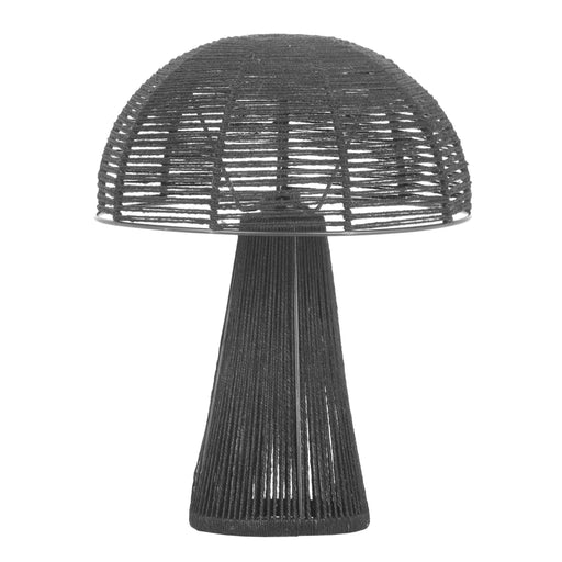 Oddy Black Jute Table Lamp image