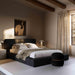 Olafur Black Linen King Bed - Home And Beyond