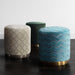 Opal Sky Moroccan Ottoman - Home And Beyond