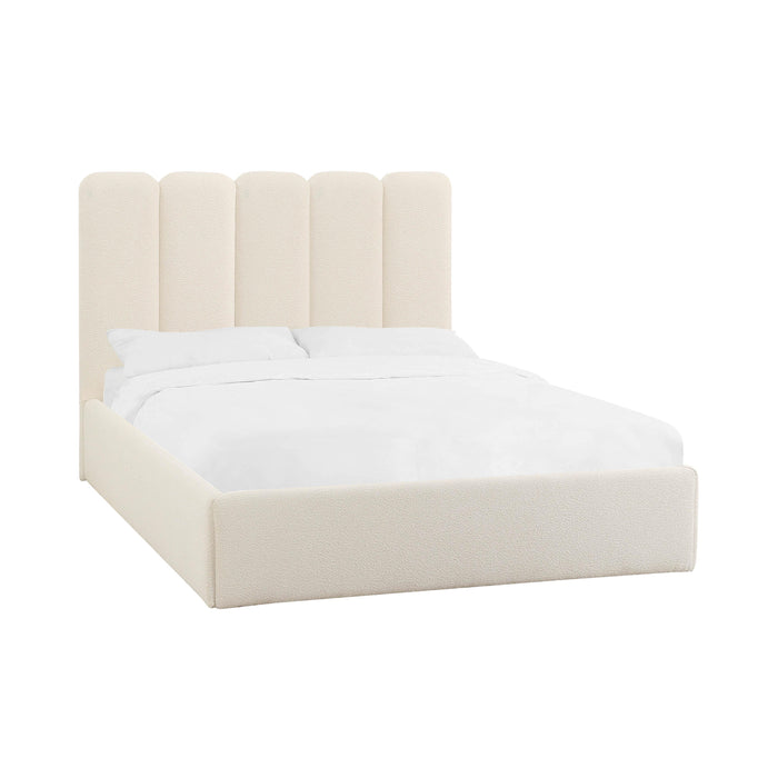 Palani Cream Boucle King Bed image