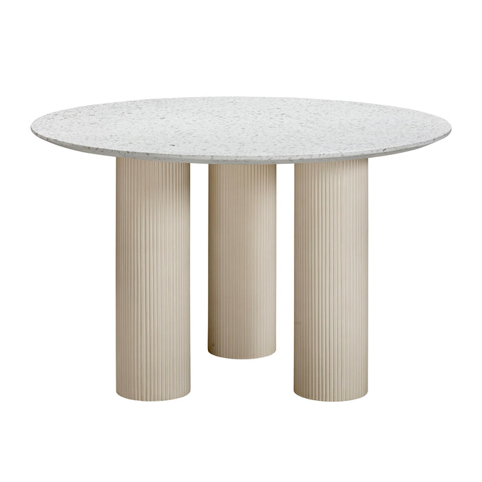 Parcino Terrazzo Concrete Indoor / Outdoor Dining Table - Home And Beyond