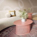 Pesky Coral Pink Side Table - Home And Beyond