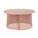 Pesky Coral Pink Coffee Table - Home And Beyond