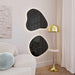 Phoebe LED Teardrop Black Tinted Wall Mirror - Home And Beyond