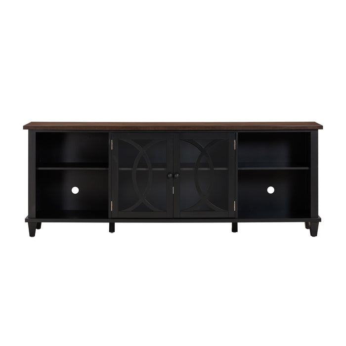 Presby Charcoal 80" Console - Home And Beyond