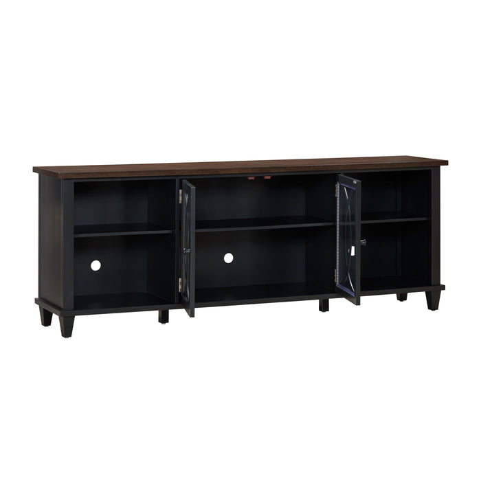 Presby Charcoal 80" Console - Home And Beyond