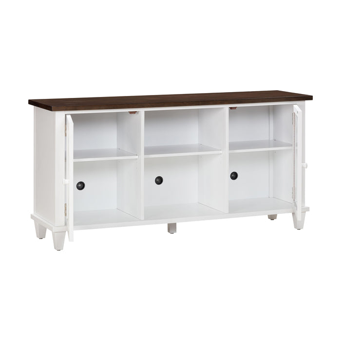 Presby White 60" Console - Home And Beyond