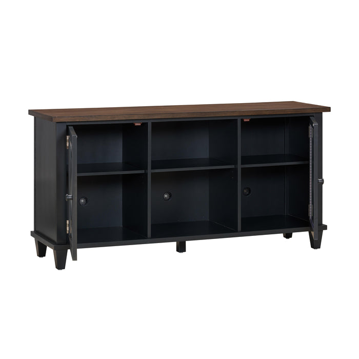 Presby Charcoal 60" Console - Home And Beyond