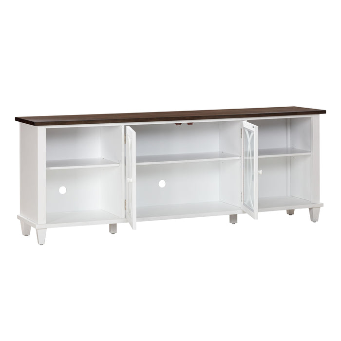 Presby White 80" Console - Home And Beyond