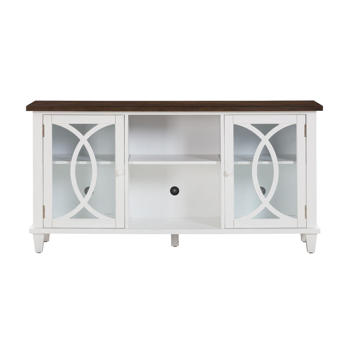 Presby White 60" Console - Home And Beyond