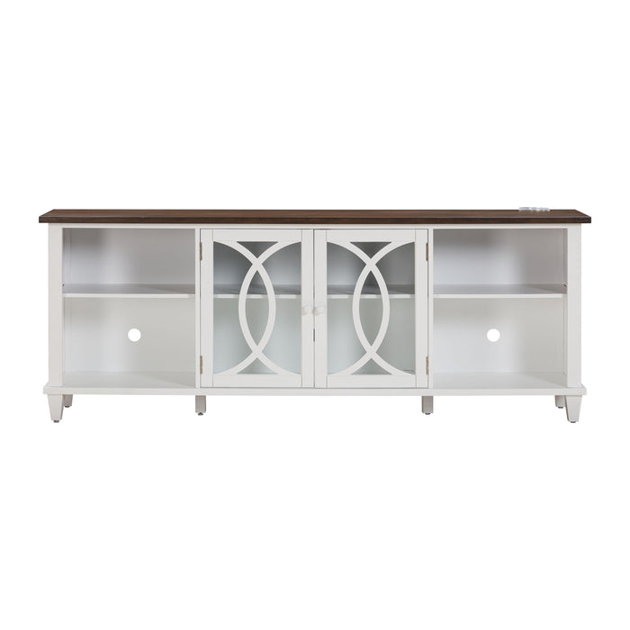 Presby White 80" Console - Home And Beyond