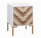 Quinn White Side Table image