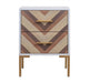 Quinn White Side Table - Home And Beyond