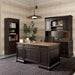 Roanoke Black Credenza & Hutch SET - Home And Beyond