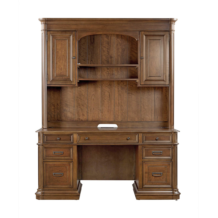 Roanoke Cherry Credenza & Hutch SET - Home And Beyond