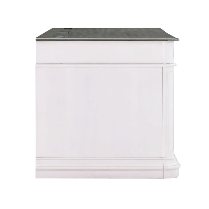 Roanoke White Credenza - Home And Beyond