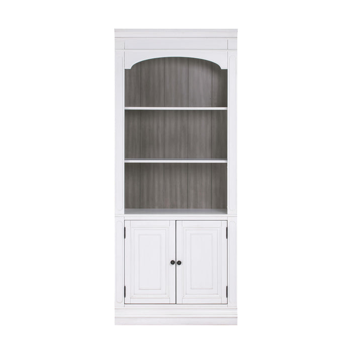 Roanoke White Bookcase - Home And Beyond