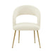 Rocco Cream Boucle Dining Chair - Home And Beyond