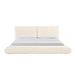 Romp Cream 100% Recycled Linen King Bed - Home And Beyond