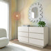 Sagura Cream 6-Drawer Dresser - Home And Beyond