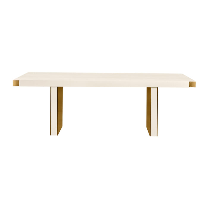 Selena Cream Ash Dining Table - Home And Beyond