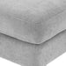 Serena Gray Velvet Ottoman - Home And Beyond