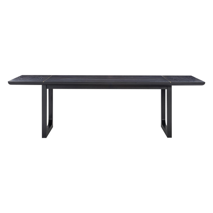 Shiloh Black Ash Rectangular Dining Table - Home And Beyond