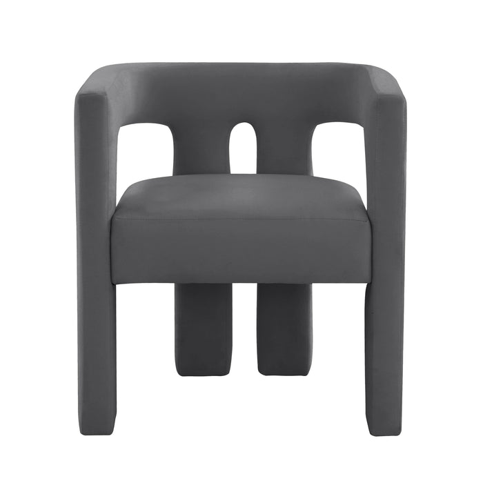 Sloane Dark Grey Velvet Chair image
